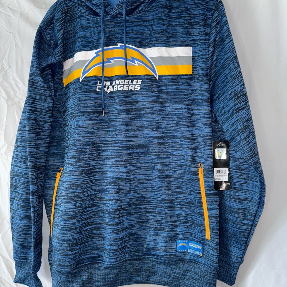 Los Angeles Chargers Blue and Yellow NFL Sweater